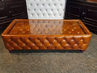 Salontafel chesterfield, caleb, oranje - afbeelding 1 van  5