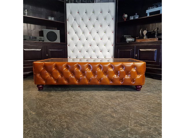 Salontafel chesterfield, caleb, oranje - afbeelding 2 van  5