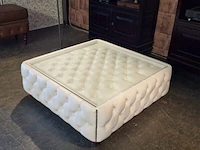 Salontafel chesterfield, caleb, wit - afbeelding 2 van  3