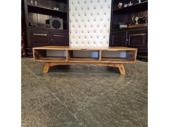 Salontafel chesterfield, chesterfield, bruin, wit - afbeelding 2 van  4