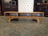 Salontafel chesterfield, chesterfield, bruin, wit - afbeelding 2 van  4