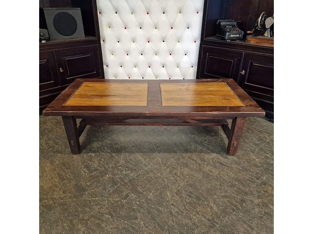 Salontafel chesterfield, chesterfield, bruin - afbeelding 1 van  3