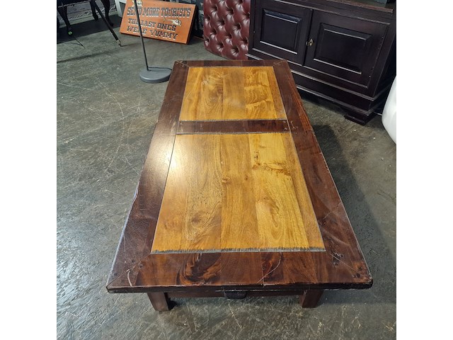 Salontafel chesterfield, chesterfield, bruin - afbeelding 3 van  3