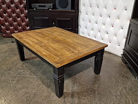 Salontafel chesterfield, chesterfield, bruin - afbeelding 1 van  3