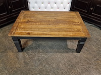 Salontafel chesterfield, chesterfield, bruin - afbeelding 2 van  3