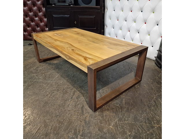 Salontafel chesterfield, chesterfield, bruin - afbeelding 1 van  3