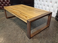 Salontafel chesterfield, chesterfield, bruin - afbeelding 1 van  3