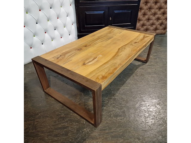 Salontafel chesterfield, chesterfield, bruin - afbeelding 3 van  3