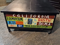 Salontafel chesterfield, chesterfield, meerkleurig - afbeelding 3 van  5