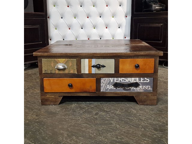 Salontafel chesterfield, chesterfield, meerkleurig - afbeelding 1 van  4