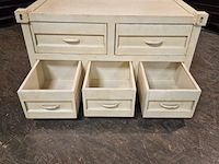 Salontafel chesterfield, chesterfield, wit - afbeelding 2 van  6