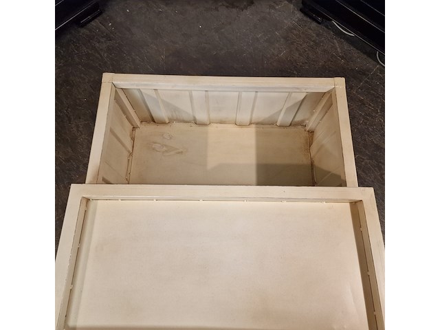 Salontafel chesterfield, chesterfield, wit - afbeelding 4 van  6