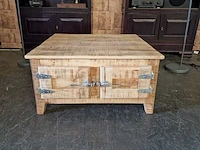 Salontafel chesterfield, creme - afbeelding 1 van  4