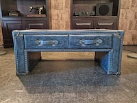 Salontafel chesterfield, jack, blauw - afbeelding 1 van  3