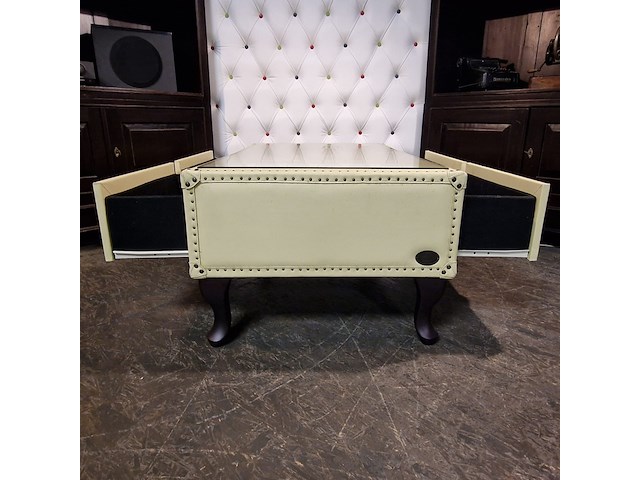 Salontafel chesterfield , jason, crème - afbeelding 3 van  7