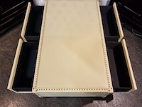 Salontafel chesterfield , jason, crème - afbeelding 4 van  7