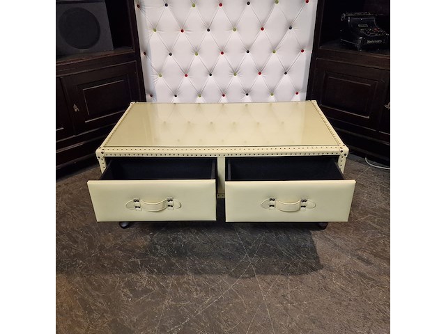 Salontafel chesterfield , jason, crème - afbeelding 7 van  7
