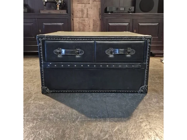 Salontafel chesterfield, jones, zwart - afbeelding 3 van  3