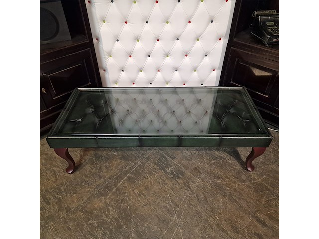 Salontafel chesterfield, leeds, groen - afbeelding 3 van  4