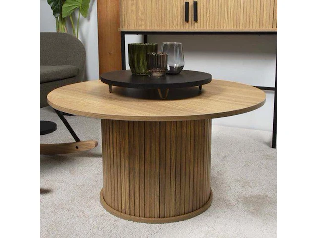Salontafel diameter 75cm milton & oldbrook, almeria - afbeelding 2 van  3