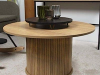 Salontafel diameter 75cm milton & oldbrook, almeria - afbeelding 2 van  3