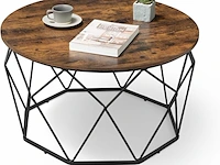 Salontafel diameter 80cm vasagle - afbeelding 1 van  4
