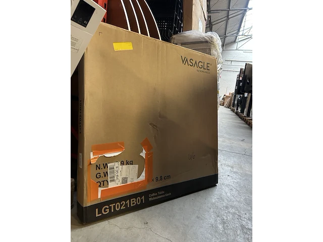 Salontafel dxh 84x45,5 cm vasagle - afbeelding 6 van  6