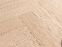 Salontafel eiken visgraat blad 140 x 70 cm - afbeelding 3 van  6