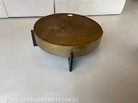 Salontafel, goud - afbeelding 1 van  5