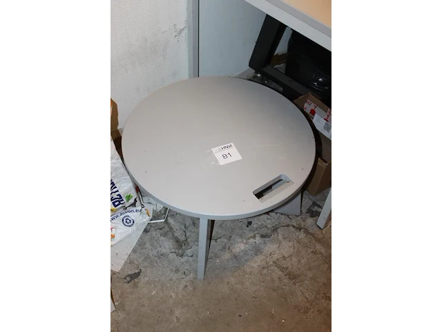 Salontafel met doorsnede 60 cm en hoogte 35 cm. - afbeelding 2 van  2