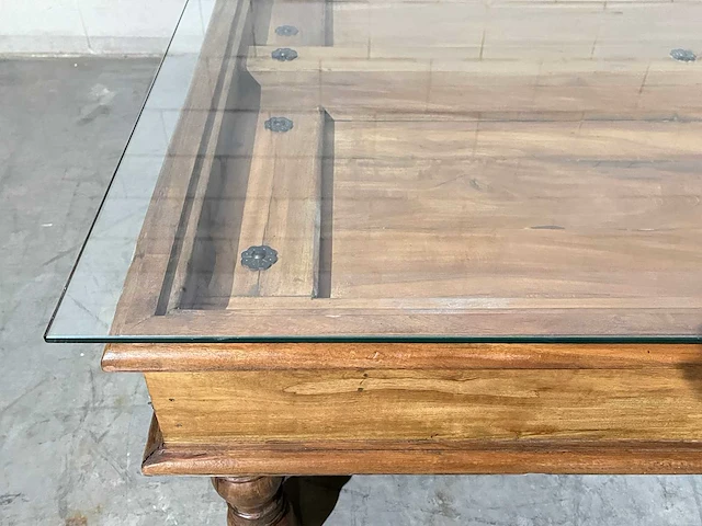 Salontafel met glazen blad - afbeelding 2 van  4