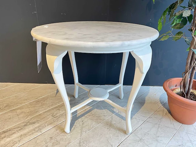 Salontafel met marmeren blad - afbeelding 1 van  4