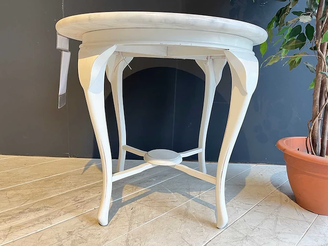Salontafel met marmeren blad - afbeelding 2 van  4