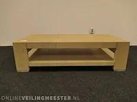 Salontafel met onderblad