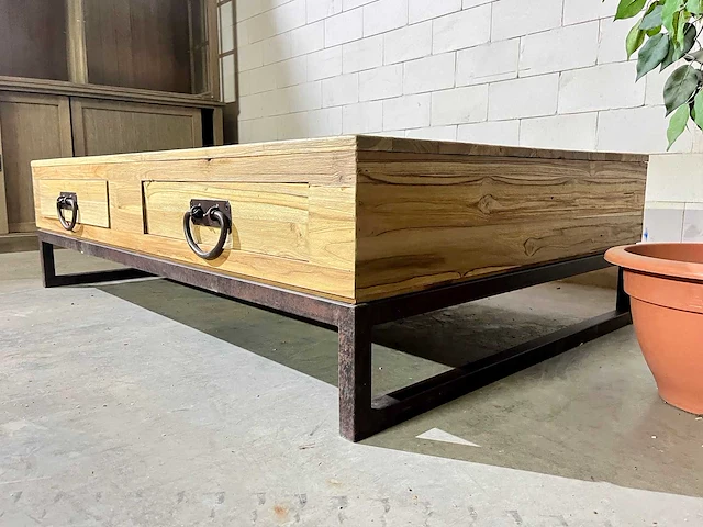 Salontafel met twee laden - afbeelding 2 van  7