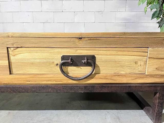 Salontafel met twee laden - afbeelding 4 van  7