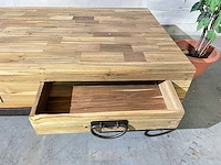 Salontafel met twee laden - afbeelding 5 van  7