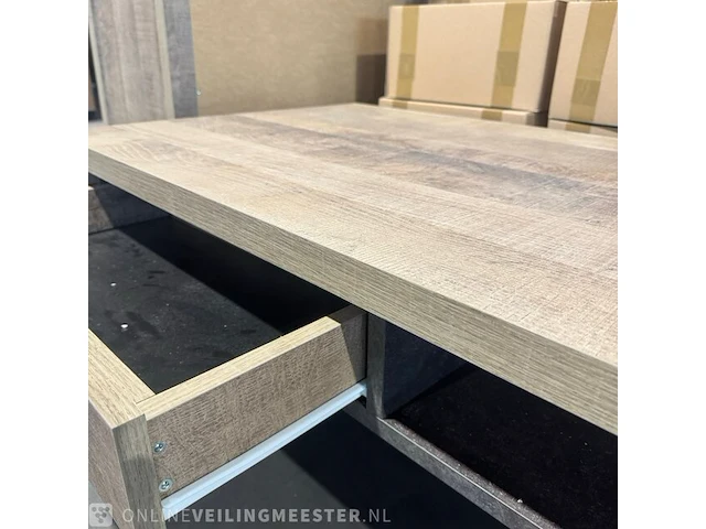 Salontafel metallica, sand en metallook - afbeelding 5 van  5