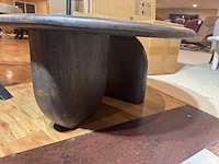 Salontafel momo, donkerbruin - afbeelding 3 van  4