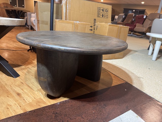 Salontafel momo, donkerbruin - afbeelding 1 van  4