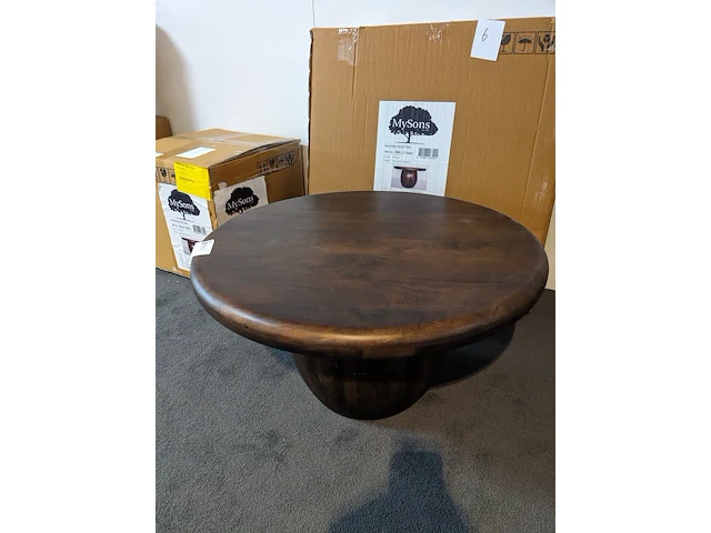 Salontafel nijwie, bal.ct.0202 - bella, walnut - afbeelding 3 van  6