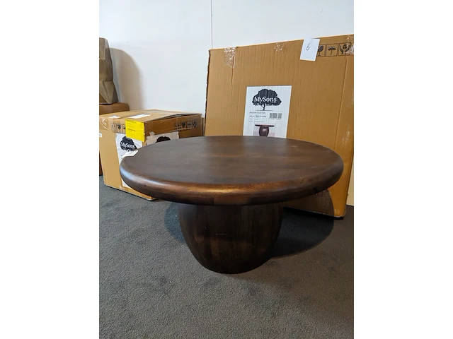 Salontafel nijwie, bal.ct.0202 - bella, walnut - afbeelding 2 van  6