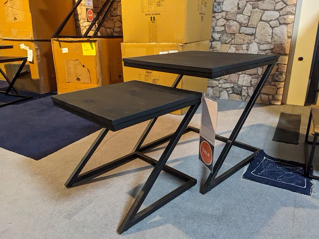 Salontafel nijwie, bon.ct.0021 - zaza, zwart - afbeelding 3 van  6