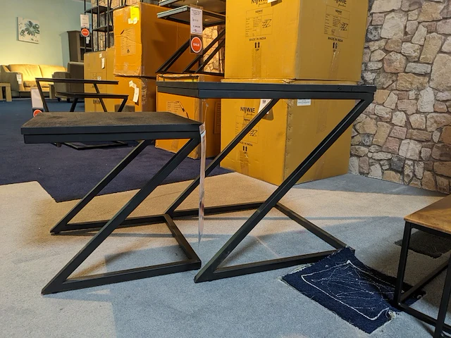 Salontafel nijwie, bon.ct.0021 - zaza, zwart - afbeelding 6 van  6