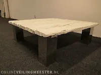 Salontafel oud hout - afbeelding 6 van  9