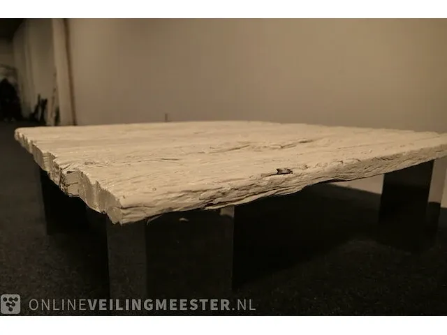 Salontafel oud hout - afbeelding 8 van  9
