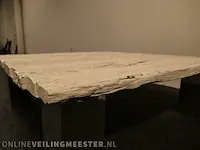 Salontafel oud hout - afbeelding 8 van  9