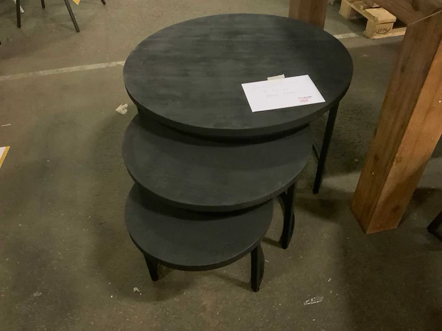Salontafel set 3-delig - afbeelding 1 van  4