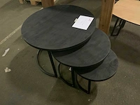 Salontafel set 3-delig - afbeelding 3 van  4