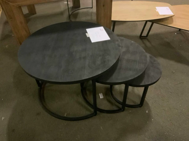 Salontafel set 3-delig - afbeelding 4 van  4